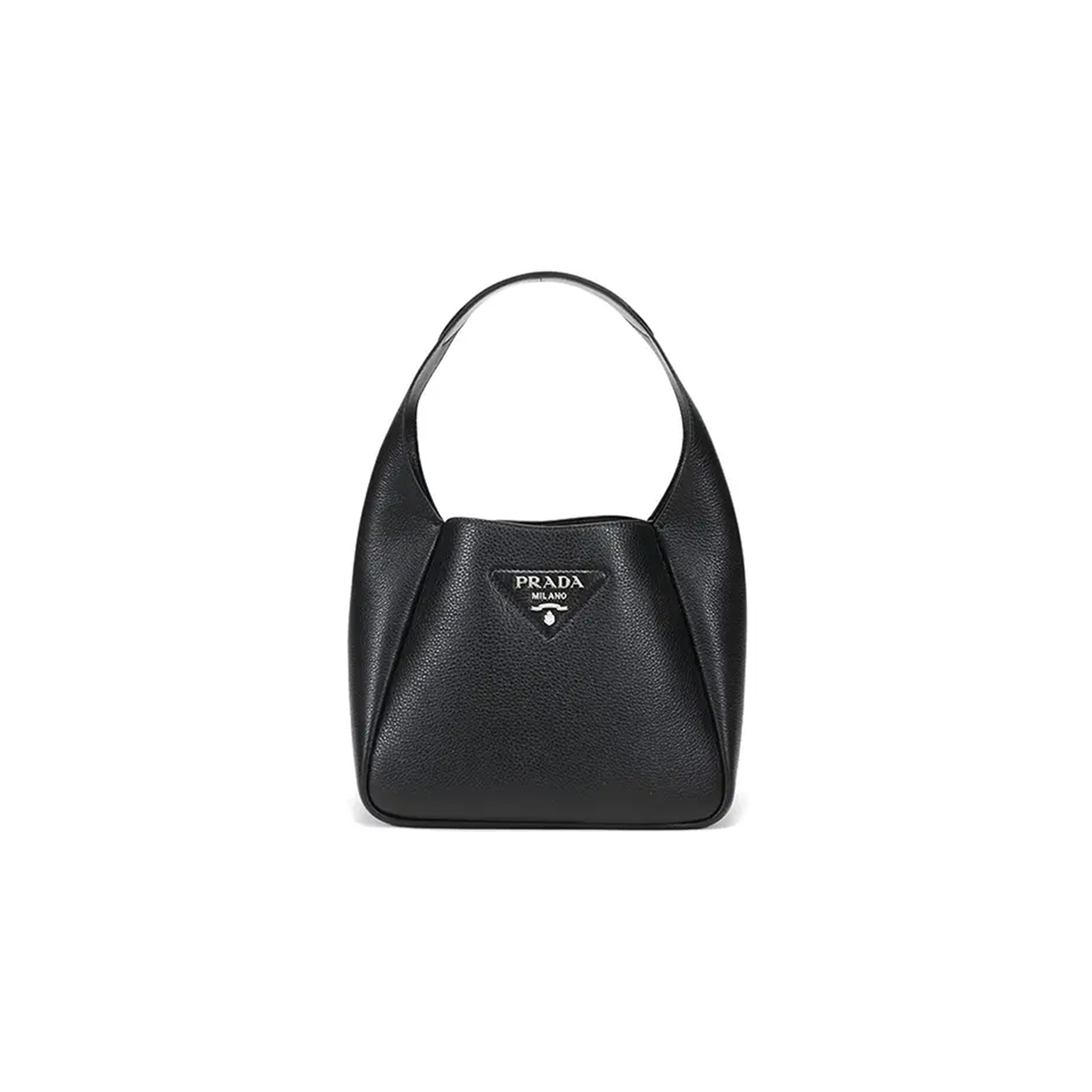 PRADA LEATHER SHOULDER BAG 1BC127 (23*20*14cm) 